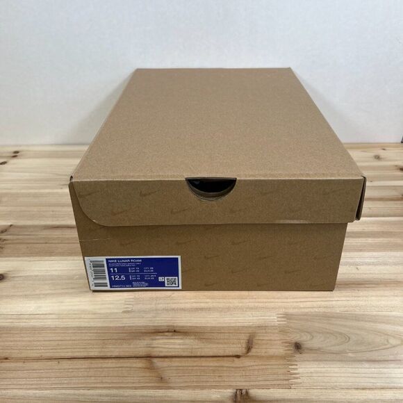 Nike Lunar Roam running shoes Mens 11 Black Smoke Grey Laser Orange NEW in Box - Picture 12 of 12